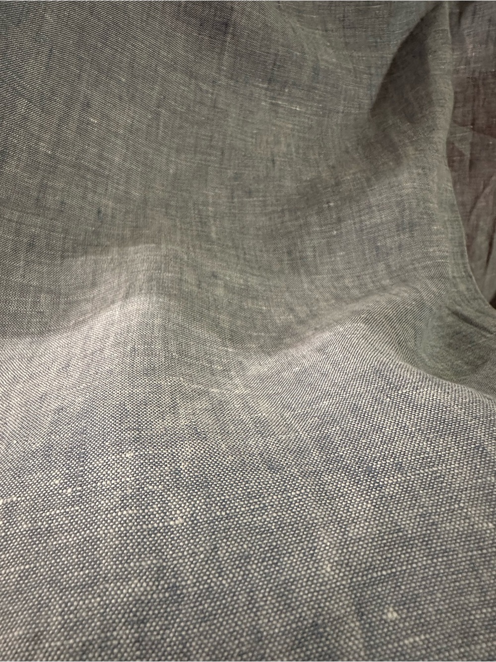 Athleta Cabo Linen Wide Leg Pants Chambray Blue Size 4 - Picture 6 of 10